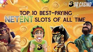 Top 10 NETENT Slots of All Time 2021 LIST 🔥 Twitch BIG WINS [upl. by Llenhoj]