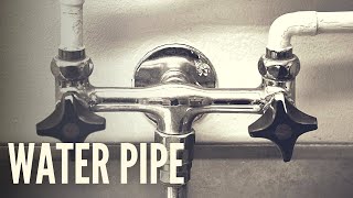 Water Pipe Sound Effect  House Drain Ambience  4 Hours ASMR [upl. by Adamik]