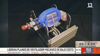 MIT libera planos de ventilador mecánico de bajo costo [upl. by Bottali]