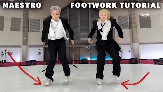 SEVENTEEN 세븐틴 MAESTRO footwork dance move tutorial dance break mirrored [upl. by Scopp711]