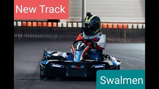 New Track layout Kartbaan Swalmen 4K  funsessie 23092022 [upl. by Stambaugh]