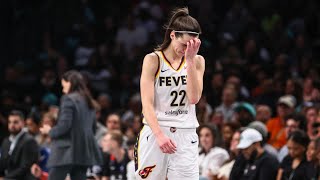 Caitlin Clark reveals she suffered ruptured eardrum vs New York Liberty [upl. by Yesnyl]