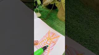 simply 3D pattern Art shortsvideo shorts riricoloringart art colorwithme asmrcoloring [upl. by Tades]