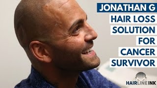 Cancer Survivor Jonathan G Loses Hair in Chemotherapy Finds Hair Loss Solution in SMP [upl. by Yi]