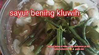 kak Dewi masak sayur bening kluwih [upl. by Florin]