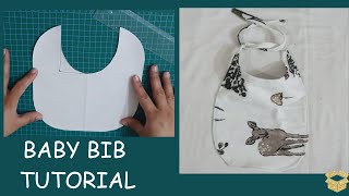 How to make a bib for baby DIY bib for baby [upl. by Grinnell654]