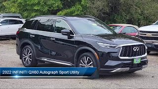 2022 INFINITI QX60 Autograph Sport Utility Euclid Willowick Wickliffe Willoughby Cleveland [upl. by Lorens]