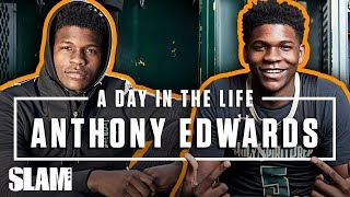 Anthony Edwards Will NOT be Stopped ‘NOTHING BUT DUNKS’ 💪🏽  SLAM Day in the Life [upl. by Alaster]