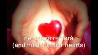 The Prayer  Celine Dion amp Andrea Bocelli slideshow with lyricswmv [upl. by Ynaffets]