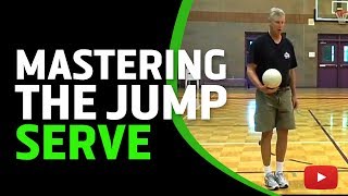 Volleyball Tips  Mastering the Jump Serve  Coach Pat Powers [upl. by Ahsaei]