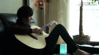 Original Gravity  Sungha Jung Bariton Guitar [upl. by Oicirbaf]