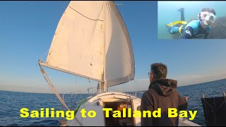 Sailing to Looe fishing and Snorkelling in Talland Bay [upl. by Katleen]