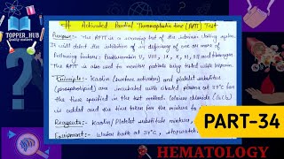 Activated partial thromboplastin time APTT Test [upl. by Atenahs]