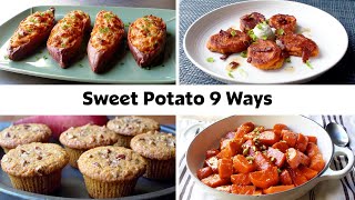 Savory Roasted Sweet Potatoes [upl. by Yolane]