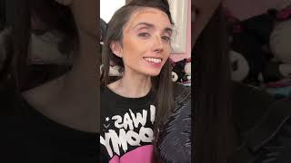 Eugenia Cooney Tries Out The LYS Beauty No Limits Cream Bronzer Stick  TikTok June 17 2024 [upl. by Annuaerb]