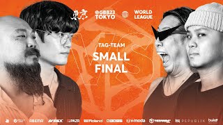 ROFU 🇯🇵 vs JackPot 🇰🇷 I GRAND BEATBOX BATTLE 2023 WORLD LEAGUE I Tag Team Small Final [upl. by Elene]