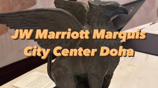 Hotel Room Tour JW Marriott Marquis City Center Doha 杜哈市中心JW侯爵酒店 [upl. by Anselme719]