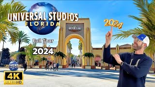 2024 Full Tour of Universal Studios Florida II Epic Theme Parks Crew II Family Friendly [upl. by Nnuahs]