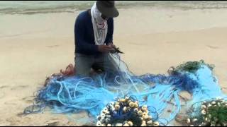 Fishing on the Lamai beach [upl. by Attayek337]