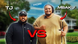 TJ Vs Mbaku  Bunker Bros  1V1  Georges River Golf Course [upl. by Adnahsal55]