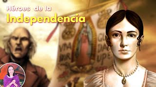 Independencia de México para niños  Leona Vicario  Grito de Dolores [upl. by Ahsineb]