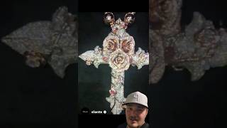 Lil Uzi Verts Diamond Rose Cross From Eliantte is 🔥🔥🔥 shorts liluzivert liluzi crosspendant [upl. by Wyon]