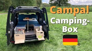 Campal Campingbox  Auto als Wohnmobil nutzen Offizielle Vorstellung  Erklärung aller Funktionen [upl. by Htebaras]