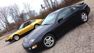 1996 Nissan 300 ZX Twin Turbo 4 Wheel Steer RETRO DRIVE REVIEW ClassicCarWeek 2015 [upl. by Amann]