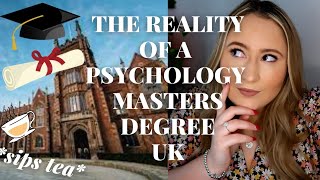 Psychology Masters Degree Experience Storytime amp Advice [upl. by Ollayos277]