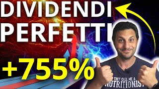 PORTAFOGLIO DA DIVIDENDI PERFETTO SOLO 10 AZIONI  YIELD 13  GAIN 755 [upl. by Namzzaj828]