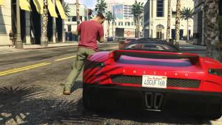 Grand Theft Auto V First Person  Part 1  Were Back Walkthrough  Next Gen Gameplay [upl. by Ennayr]