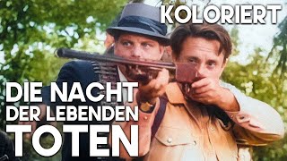 Die Nacht der lebenden Toten  KOLORIERT  Horrorfilm  Deutsch  Thriller [upl. by Jobi]