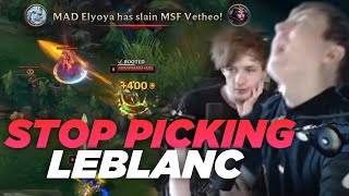 LS  MSF vs MAD Analysis  STOP DRAFTING LEBLANC [upl. by Jeffrey890]