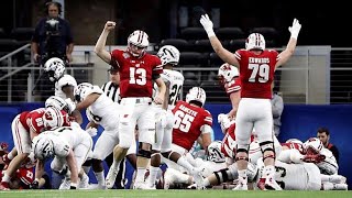 Wisconsin vs Western Michigan quotPerfect No Morequot 2017 Cotton Bowl Badger FB Classics [upl. by Dwyer]