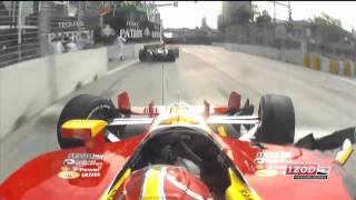 Tony Kanaan and Helio Crash at Baltimore [upl. by Holds]