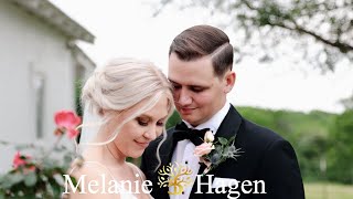 Melanie and Hagen Wedding Video  Camp Forrest  Kerens TX [upl. by Hcib]