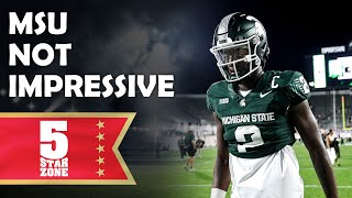 Michigan State Gets Unimpressive Win Over FAU FULL EPISODE  5 Star Zone with Rico Beard [upl. by Aititel]