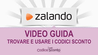 Come usare i codici promozionali Zalando [upl. by Eeclehc681]