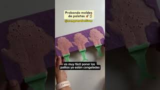 Probando moldes para paletas  Walmart  2024  comprasefectivas youtubeshorts shorts [upl. by Lenoel924]