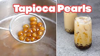 How to Make Tapioca Pearls [upl. by Frederick748]