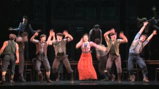 Disneys NEWSIES on Broadway  quotKing of New Yorkquot [upl. by Oberheim]