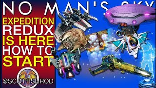 Expedition Redux Is Here  How To Start Utopia Cartographers  No Mans Sky Update NMS Scottish Rod [upl. by Giacinta178]