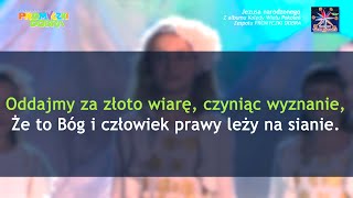 🎤🎵🎄quotJezusa narodzonegoquot  wersja karaoke z wokalem  Kolędy Wielu Pokoleń  Promyczki Dobra [upl. by Esinaej446]