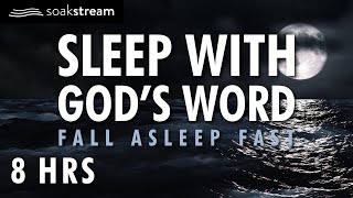 SOAK IN GODS PROMISES BY THE OCEAN  SLEEP WITH GODS WORD  100 Bible Verses For Sleep [upl. by Llerrat964]