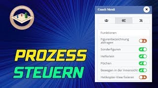 Coachmenü  Prozesssteuerung  Anleitung onlineSystembrettcom [upl. by Raddy907]