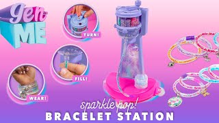 How to Create Sparkling Tube Bracelets with the GenMe Sparkle Pop Jewelry Maker [upl. by Sundstrom812]