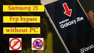 Samsung J5 2016 frp bypass  android version 6  sk mobile durgam [upl. by Tannenwald367]