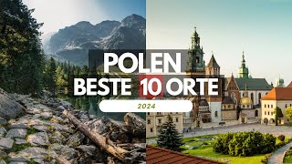 10 schönste Orte in Polen 2024 [upl. by Yenolem]