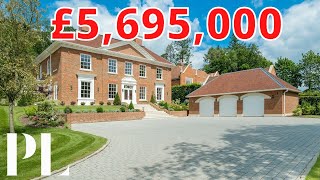 £5695000 Luxury Buckinghamshire UK House Tour  New Build Mansions  Property London [upl. by Winzler]