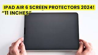 Best iPad Air 6 Generation 11 Inches Screen Protectors 2024✅🔥🔥 [upl. by Lrem400]